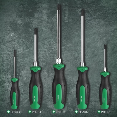 Itopfox 5-Piece Magnetic Phillips Screwdriver Set With S2 Steel Shafts And SureGrip Handle For Professional Use 6 Itopfox 5-Piece Magnetic Phillips Screwdriver Set With S2 Steel Shafts And SureGrip Handle For Professional Use - Image 6