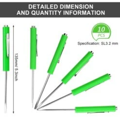 Itopfox 10-Piece Magnetic Pocket Screwdriver Set With Single Blade Head For Mechanical, Electrician, And Electronics Work (Green) 9 Itopfox 10-Piece Magnetic Pocket Screwdriver Set With Single Blade Head For Mechanical, Electrician, And Electronics Work (Green) -Kid's Home GUEST 96cadcc1 b0b8 4ed3 b882 f4a2a174e3a0