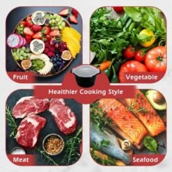 Itopfox Professional Microwave Steamer For Vegetables, Large 2 Quart Capacity, BPA Free & Dishwasher Safe, Locking Lid Design For Spill Prevention -Kid's Home GUEST 96edb3a3 c710 423f 9e57 a68fa43a17d1