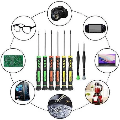 Itopfox 12-Piece Precision Screwdriver Set With Flathead, Phillips, Pentalobe Bits For Electronics, Watches, Jewelry, And DIY Repairs 4 Itopfox 12-Piece Precision Screwdriver Set With Flathead, Phillips, Pentalobe Bits For Electronics, Watches, Jewelry, And DIY Repairs - Image 4