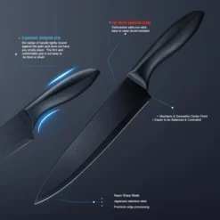 Itopfox 18-Piece Kitchen Utensils Set With Sharp Knives, Stainless Steel Holder And Cutting Board For Cooking 8 Itopfox 18-Piece Kitchen Utensils Set With Sharp Knives, Stainless Steel Holder And Cutting Board For Cooking -Kid's Home GUEST 976cfa93 028c 4662 87e4 7325075946b6