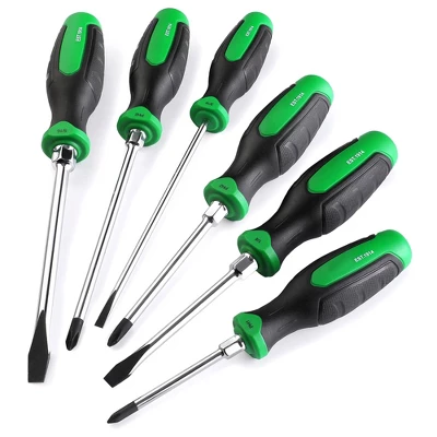 Itopfox 6-Piece Magnetic Screwdriver Set With S2 Steel Blades, Slotted & Phillips Heads, SureGrip Handle For Professional Use 8 Itopfox 6-Piece Magnetic Screwdriver Set With S2 Steel Blades, Slotted & Phillips Heads, SureGrip Handle For Professional Use - Image 8