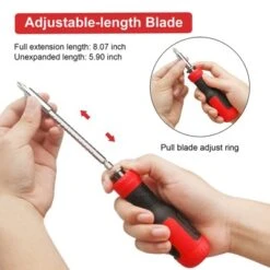 Itopfox 13-in-1 Multi Screwdriver Set With Torx, Flat Head, Phillips, Hex, Square & 1/4 Nut Driver - Adjustable & Compact 15 Itopfox 13-in-1 Multi Screwdriver Set With Torx, Flat Head, Phillips, Hex, Square & 1/4 Nut Driver - Adjustable & Compact -Kid's Home GUEST 9d153c42 0e26 429c b817 2f804fcdd3e6