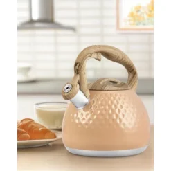 Itopfox Tea Kettle With Loud Whistle, 2.5 Quart Stovetop Kettle, Food Grade Stainless Steel, Anti-Hot Ergonomic Handle, Suitable For All Heat Sources -Kid's Home GUEST 9d4a4972 f406 4c35 81ee c4900bcfc592