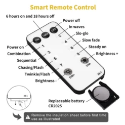 Itopfox 33ft 100 LED Globe String Lights With Remote, 8 Modes Fairy Lights For Indoor Outdoor Party Wedding Christmas Tree Decor, Warm White -Kid's Home GUEST 9e869bab ddb8 4139 b67d 677484a809c0