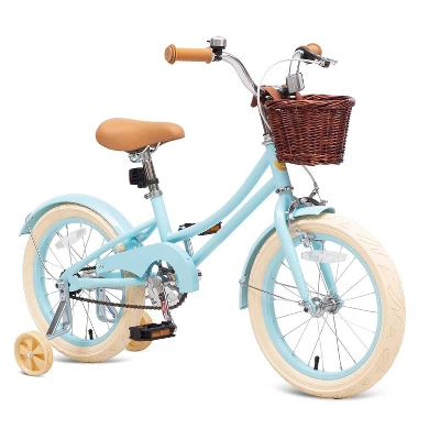 Itopfox Girls Bike With Basket, Kids Bicycle For 3-13 Years, Includes Coaster & Caliper Brakes, Training Wheels & Kickstand, Soft Grips & Bell 7 Itopfox Girls Bike With Basket, Kids Bicycle For 3-13 Years, Includes Coaster & Caliper Brakes, Training Wheels & Kickstand, Soft Grips & Bell - Image 7