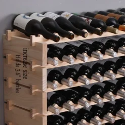 Itopfox Freestanding Wooden Wine Rack Cabinet, Stackable Storage Modular Countertop Holder For 100 Bottles 11 Itopfox Freestanding Wooden Wine Rack Cabinet, Stackable Storage Modular Countertop Holder For 100 Bottles -Kid's Home GUEST 9fa06b8c f4c3 4659 ae58 5989d80a92bf