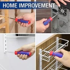 Itopfox 15-in-1 Multi-bit Screwdriver Set With Ergonomic Handle, Includes Slotted, Phillips, Torx, And Square Bits For Versatile Use