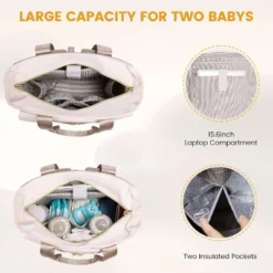 Itopfox Large Capacity Diaper Bag Backpack With Insulated Pockets, Changing Pad, Pacifier Case, And Anti-Theft Laptop Compartment For Women And Men 14 Itopfox Large Capacity Diaper Bag Backpack With Insulated Pockets, Changing Pad, Pacifier Case, And Anti-Theft Laptop Compartment For Women And Men -Kid's Home GUEST a1c69e6d 352f 4d5a a050 95dcf95c41eb