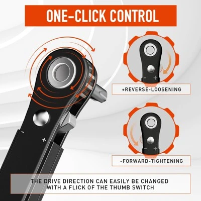 Itopfox Ratchet Screwdriver Set, EDC Gear Tool Pocket Ratcheting Screwdriver, Stocking Stuffers For Men, 90 Degree Right Angle Mini Ratchet Set 5 Itopfox Ratchet Screwdriver Set, EDC Gear Tool Pocket Ratcheting Screwdriver, Stocking Stuffers For Men, 90 Degree Right Angle Mini Ratchet Set - Image 5