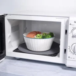 Itopfox Silicone Microwave Mat Set Of 2, Heat Resistant Multifunctional Splatter Guard, Trivet, Hot Pad, Pot Holder For Kitchen Use -Kid's Home GUEST a6f1a509 de59 4b70 8f2c de108d790d63