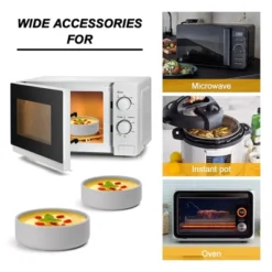 Itopfox Silicone Microwave Egg Cooker, 3 Pack Air Fryer Egg Molds, Individual Egg Cups For Sandwiches Breakfast - Grey -Kid's Home GUEST a89cd31c cf80 47ce 91d4 b8193b96a9c7