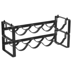 Itopfox Stackable Wine Rack Countertop, Sturdy Freestanding Wine Bottle Holder 2 Tier Tabletop Wine Stand For Pantry Bar Metal Wine Storage Organizer 19 Itopfox Stackable Wine Rack Countertop, Sturdy Freestanding Wine Bottle Holder 2 Tier Tabletop Wine Stand For Pantry Bar Metal Wine Storage Organizer -Kid's Home GUEST aa2095f3 0896 44b0 99bd 31fcb7a40424