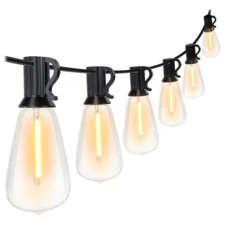 Itopfox 120FT Outdoor String Lights, Waterproof Patio Lights With 64 Hanging ST38 Bulbs, 2700k Shatterproof For Backyard Gazebo Porch Garden Decor -Kid's Home GUEST aab5843b ebdf 4095 a088 3ab21ff9519d