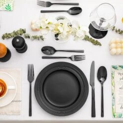 Itopfox 40-Piece Forged Flatware Set, Premium Stainless Steel Cutlery Set, Mirror Polished, Dishwasher Safe, Service For 8, Ideal For Kitchen, Home -Kid's Home GUEST aafb68d4 11f1 4eba 8caa ab59d6ffe95d