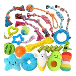 Itopfox 25 Pack Luxury Dog Chew Toys For Puppy, Rope Toys, Treat Ball And Squeaky Toys For Teething Small Dogs 13 Itopfox 25 Pack Luxury Dog Chew Toys For Puppy, Rope Toys, Treat Ball And Squeaky Toys For Teething Small Dogs -Kid's Home GUEST ac8d5058 125f 48ff 99b0 e897483f74d0