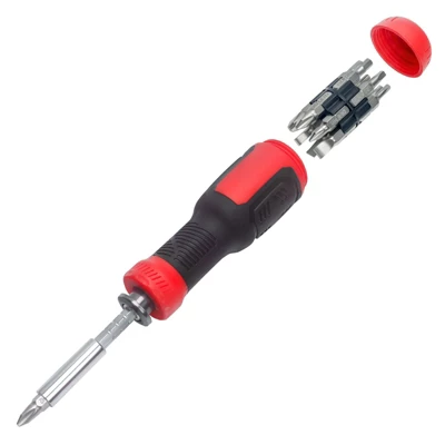 Itopfox 13-in-1 Multi Screwdriver Set With Torx, Flat Head, Phillips, Hex, Square & 1/4 Nut Driver - Adjustable & Compact 9 Itopfox 13-in-1 Multi Screwdriver Set With Torx, Flat Head, Phillips, Hex, Square & 1/4 Nut Driver - Adjustable & Compact - Image 9