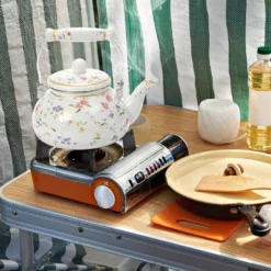 Itopfox Vintage Floral Enamel Tea Kettle With Porcelain Handle For Stovetop, Home Kitchen, Camping, Perfect Gift For Housewarming, Wedding 11 Itopfox Vintage Floral Enamel Tea Kettle With Porcelain Handle For Stovetop, Home Kitchen, Camping, Perfect Gift For Housewarming, Wedding -Kid's Home GUEST b0455d84 99c2 4ba3 bb4a fe696cdcb3f2