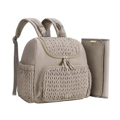 Itopfox Compact Diaper Backpack With Insulated Pockets, Changing Pad & Stroller Straps, Lightweight & Water-Resistant For Baby Essentials 6 Itopfox Compact Diaper Backpack With Insulated Pockets, Changing Pad & Stroller Straps, Lightweight & Water-Resistant For Baby Essentials - Image 6