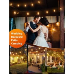 Itopfox Outdoor String Lights, Waterproof Patio Lights With 45+3 Shatterproof Dimmable LED Bulbs, Connectable For Backyard Garden -Kid's Home GUEST b23b54e9 de22 40e8 a81b 7c358abb95c1