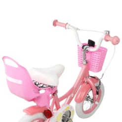 Itopfox Girls Princess Style Bike With Doll-Seat & Basket & Training Wheels For Kids Ages 2-13, Multiple Colors -Kid's Home GUEST b24efca6 1e46 4435 a21e 54156812299c