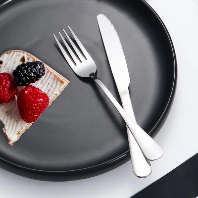 Itopfox 50-Piece Stainless Steel Flatware Set For 10, Includes Forks, Knives, Spoons & Salad Forks, Dishwasher Safe, Durable Tableware For Home 3 Itopfox 50-Piece Stainless Steel Flatware Set For 10, Includes Forks, Knives, Spoons & Salad Forks, Dishwasher Safe, Durable Tableware For Home - Image 3