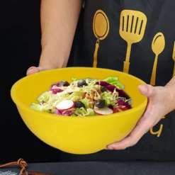 Itopfox Classic Mixing Bowl Set, Microwave And Dishwasher Safe, Ideal For Baking, Prepping, Cooking And Serving Food (Set Of 6, Red) -Kid's Home GUEST b44a3769 3447 4cf5 be1b b8c17cfd2736