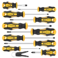 Itopfox 10-Piece Magnetic Screwdrivers Set With 5 Phillips & 5 Slotted Tips, Professional Cushion Grip For Comfort & Control, Includes Storage Bucket 11 Itopfox 10-Piece Magnetic Screwdrivers Set With 5 Phillips & 5 Slotted Tips, Professional Cushion Grip For Comfort & Control, Includes Storage Bucket -Kid's Home GUEST b4d07777 cf10 474c 87a2 8685d8a8f4d3