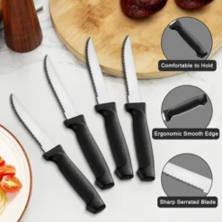 Itopfox 72-Piece Silverware Set For 12 With Steak Knives, Stainless Steel Cutlery Set Includes Forks, Spoons, Dishwasher Safe For Home & Restaurant 11 Itopfox 72-Piece Silverware Set For 12 With Steak Knives, Stainless Steel Cutlery Set Includes Forks, Spoons, Dishwasher Safe For Home & Restaurant -Kid's Home GUEST b5b3d20e feaa 4619 b989 42bfc4313897