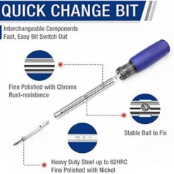 Itopfox 6-in-1 & 4-in-1 Screwdriver Set With Comfort Grip, 2PCS Portable Screwdrivers, 8 Basic & Precision Bits, 2 Nut Driver Sizes 12 Itopfox 6-in-1 & 4-in-1 Screwdriver Set With Comfort Grip, 2PCS Portable Screwdrivers, 8 Basic & Precision Bits, 2 Nut Driver Sizes -Kid's Home GUEST b5f1871c 4b1c 4f2d 82d3 c4edd80e7025