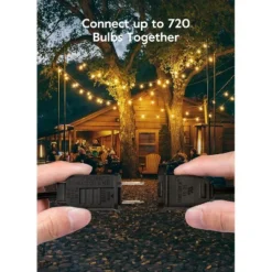 Itopfox Outdoor String Lights, 50FT 25 G40 Bulbs Shatterproof Patio Lights, IP65 Waterproof Dimmable Hanging Connectable Globe LED For Backyard -Kid's Home GUEST b78d186c a51a 45c8 a1b7 1f386f9a54c3