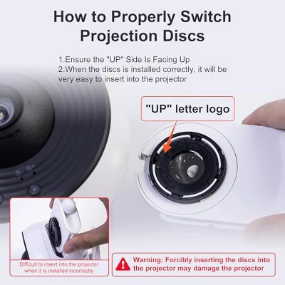 Itopfox Planetarium Projector For Bedroom, 13-in-1 Star Projector Galaxy Light Ceiling Night Light With Timer LED Space Galaxy Lamp For Adults & Kids 6 Itopfox Planetarium Projector For Bedroom, 13-in-1 Star Projector Galaxy Light Ceiling Night Light With Timer LED Space Galaxy Lamp For Adults & Kids - Image 6