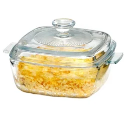 Itopfox 0.8L Glass Casserole Dish With Lid, Oven Safe Square Baking Dish, Microwave Bowl With Cover, Microwavable Cookware For Kitchen 11 Itopfox 0.8L Glass Casserole Dish With Lid, Oven Safe Square Baking Dish, Microwave Bowl With Cover, Microwavable Cookware For Kitchen -Kid's Home GUEST bda4212c 5571 495f 85b2 cd46a8769a0d