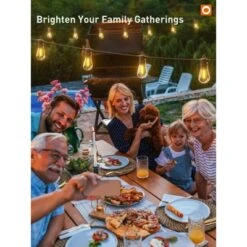 Itopfox 100FT LED Outdoor String Lights With Remote, Dimmable Patio Lights, Timer & 3 Lighting Modes, 32 Shatterproof Edison Bulbs, Waterproof -Kid's Home GUEST bf7d6b76 53bc 4586 9ed7 84844b8ebb54