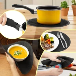 Itopfox Microwave Splatter Cover With Water Steamer, Clear Lid For Food, Integrated Handle, BPA-Free Splatter Guard, Essential Kitchen Gadgets -Kid's Home GUEST c0e301ff 9ff2 4d96 9a36 df91f42afd9d