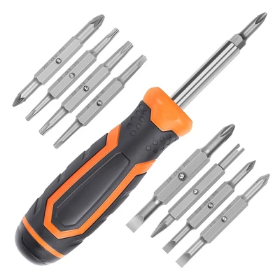 Itopfox 18-in-1 Multi-bit Screwdriver Set With Ergonomic Handle, Includes Slotted/Philips/Pozi/Torx/Square Bits & Nut Driver For Home & Car Repair 6 Itopfox 18-in-1 Multi-bit Screwdriver Set With Ergonomic Handle, Includes Slotted/Philips/Pozi/Torx/Square Bits & Nut Driver For Home & Car Repair - Image 6