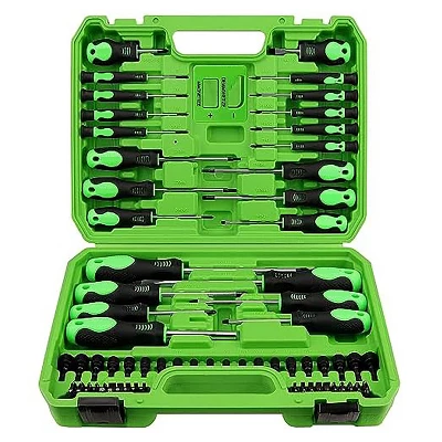 Itopfox 86PCS Magnetic Screwdriver Set With Slotted/Phillips/Torx Mini Precision Bits, Nut Drivers & Sturdy Tool Box For DIY Projects 9 Itopfox 86PCS Magnetic Screwdriver Set With Slotted/Phillips/Torx Mini Precision Bits, Nut Drivers & Sturdy Tool Box For DIY Projects - Image 9