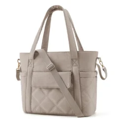 Itopfox Lightweight Diaper Tote Bag With Insulated Pockets, Stroller Straps, And Multiple Carry Options For Travel And Daily Use -Kid's Home GUEST ce2d2b27 84cc 4694 913e 6c05cc35b350