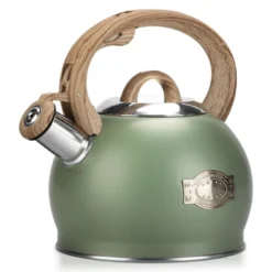 Itopfox Stovetop Whistling Tea Kettle, 2.1 Quart Stainless Steel Teapot With Heat-Resistant Handle, Compatible With All Stoves -Kid's Home GUEST ce683bf7 5a01 475c 81a4 6b7e54e63e17