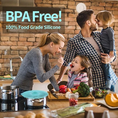 Itopfox Microwave Mat & Food Cover, Splatter Guard Silicone Trivet, Pot Holder, Drying Mat, Baking Place Mat, BPA Free Suction Lids For Bowls 3 Itopfox Microwave Mat & Food Cover, Splatter Guard Silicone Trivet, Pot Holder, Drying Mat, Baking Place Mat, BPA Free Suction Lids For Bowls - Image 3