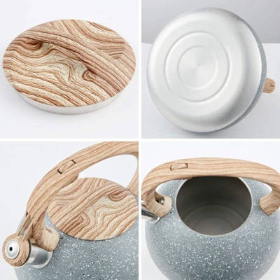 Itopfox Whistling Tea Kettle, Stainless Steel Teapot For Stovetop & Induction Stove, Fast Boiling Water Pot With Loud Whistle, Ergonomic Handle 4 Itopfox Whistling Tea Kettle, Stainless Steel Teapot For Stovetop & Induction Stove, Fast Boiling Water Pot With Loud Whistle, Ergonomic Handle - Image 4
