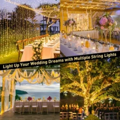 Itopfox 168FT 600 LED Christmas Lights Outdoor Waterproof 8 Modes Indoor String Lights For Outside Warm White Lights Plug In For Wedding Party 11 Itopfox 168FT 600 LED Christmas Lights Outdoor Waterproof 8 Modes Indoor String Lights For Outside Warm White Lights Plug In For Wedding Party -Kid's Home GUEST d410450c 385a 45f3 a09a e4cf1bd91c8f
