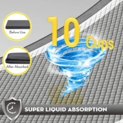 Itopfox Charcoal Pet Pee Pads With Odor-Control & Super Absorbent Up To 10 Cups, 6-Layer Quick Dry & Leak-Proof With Adhesive Tabs, Disposable -Kid's Home GUEST d4ea585b e35a 4d93 adf6 8ab968dbf9d7