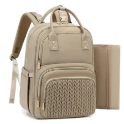 Itopfox Large Multi-Functional Diaper Backpack With Changing Pad, Insulated Pockets & Stroller Straps For Moms & Babies -Kid's Home GUEST d8c4adc7 3c7a 4bd4 8b26 2d5dd93f8968