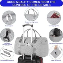 Itopfox Large Tote Diaper Bag For Mom And Baby, Hospital Bag For Twins Or 2 Kids, Multi-Pocket Travel Diaper Bag With Insulated Bottle Pockets 10 Itopfox Large Tote Diaper Bag For Mom And Baby, Hospital Bag For Twins Or 2 Kids, Multi-Pocket Travel Diaper Bag With Insulated Bottle Pockets -Kid's Home GUEST dd9c4518 1da9 4d67 9811 d15d3f6cfb96