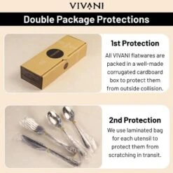 Itopfox 16-Piece Heavy Duty Silverware Set With Steak Knives, Stainless Steel Cutlery For 4, Dishwasher Safe Flatware For Home, Dorms, Restaurants -Kid's Home GUEST e19036ac 6b8b 4c31 8865 885732251210