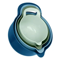 Itopfox 4-Piece Nesting Mixing Bowls Set With Pour Spout & Handle, BPA-Free, Microwave & Dishwasher Safe, Non-Slip Base, Lightweight -Kid's Home GUEST e23a7352 28fe 42d5 ac44 857fa8de5aa3