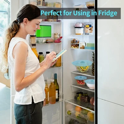 Itopfox Microwave Mat & Food Cover, Splatter Guard Silicone Trivet, Pot Holder, Drying Mat, Baking Place Mat, BPA Free Suction Lids For Bowls 2 Itopfox Microwave Mat & Food Cover, Splatter Guard Silicone Trivet, Pot Holder, Drying Mat, Baking Place Mat, BPA Free Suction Lids For Bowls - Image 2