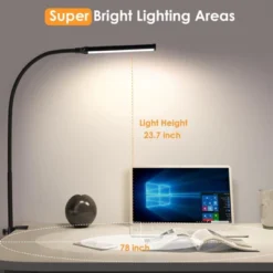 Itopfox LED Desk Lamp With Clamp, Eye-Caring Clip Light For Home Office, 3 Colors Full Brightness, Flexible Gooseneck USB Table Lamp 12 Itopfox LED Desk Lamp With Clamp, Eye-Caring Clip Light For Home Office, 3 Colors Full Brightness, Flexible Gooseneck USB Table Lamp -Kid's Home GUEST e6c44471 d195 4d72 849d 362f75547bc0