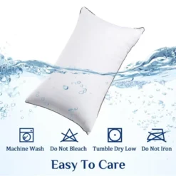 Itopfox Soft And Supportive Queen Size Pillows Set Of 2 With Down Alternative Filling For Side And Back Sleepers, Hotel Collection 12 Itopfox Soft And Supportive Queen Size Pillows Set Of 2 With Down Alternative Filling For Side And Back Sleepers, Hotel Collection -Kid's Home GUEST e874877c 4067 438a ab06 b8dfa5aece24